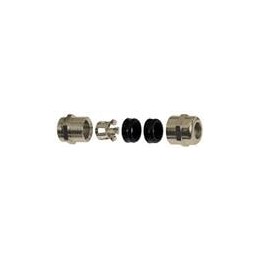 1 pcs : 4264125 - Cable Glands, Strain Reliefs & Cord Grips EMC M 25 x 1.5 Nickel Plated Brass