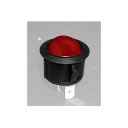 1 pcs : GRB293A01BB - Rocker Switches On-Off Rocker Black I/O