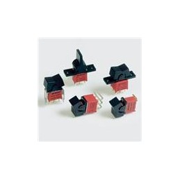 1 pcs : 300AWSP4R16BLKM1QE - Rocker Switches Mini Rocker Sealed SPDT 5A 120V