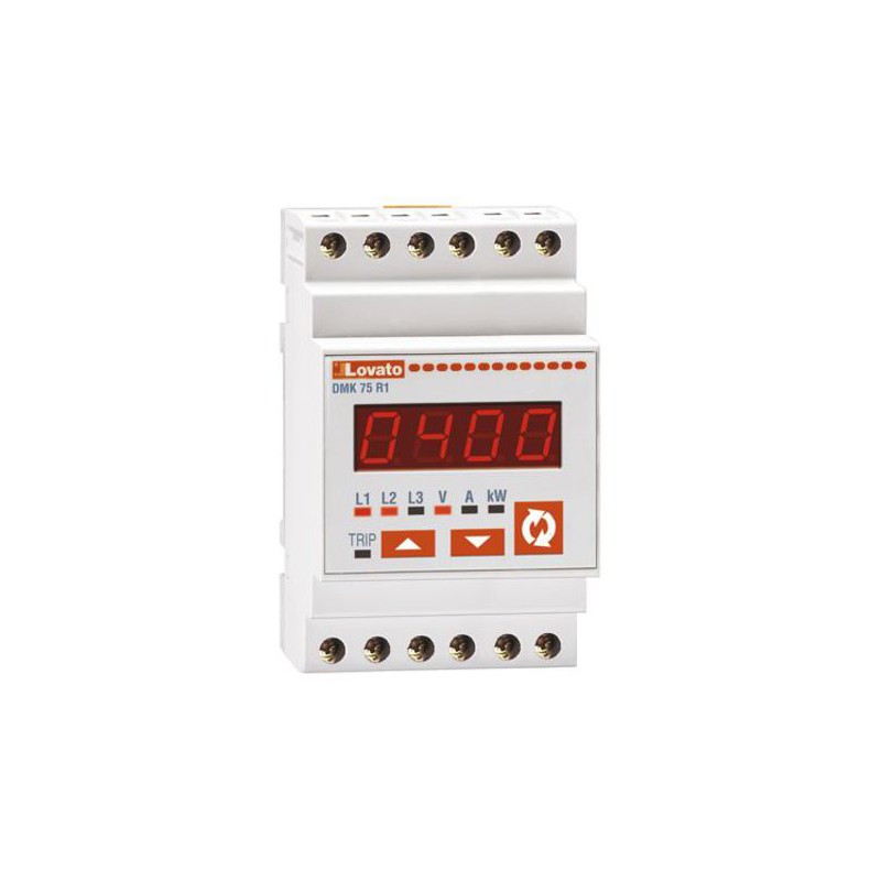 1 pcs - Lovato LED Digital Panel Multi-Function Meter for Current, Power, Voltage