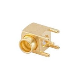 1 pcs : 19S201-400L5 - RF Connectors / Coaxial Connectors SMP Right Angle Plug PCB