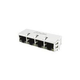 1 pcs : JD4-0012NL - Modular Connectors / Ethernet Connectors RJ45/Dual 2xUSB 3.0 1GD 1500VRMS