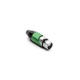 1 pcs : AX5F5M - XLR Connectors 5P SOCKET F PLUG GREEN MARK SLEEVE