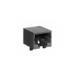 1 pcs : TM5RSB-1616(50) - Modular Connectors / Ethernet Connectors 16P F MODULAR JACK GANGED TYPE T/H GRAY