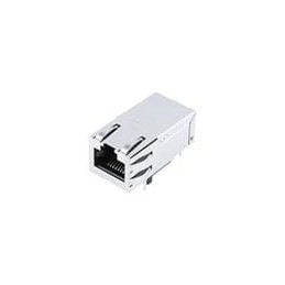 1 pcs : 85793-1020 - Modular Connectors / Ethernet Connectors 8/8 RA GigE Magnetic Jack Non-LED