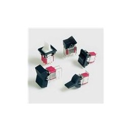 1 pcs : 300DP4-R8-GRY-M1QE - Rocker Switches (ON) OFF (ON) SNP IN FRONT MT