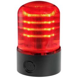 1 pcs - RS PRO Red Multiple Effect Beacon, 12 V ac/dc, 24 V ac/dc, Base Mount, LED Bulb
