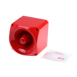 1 pcs - Klaxon Siren, 24 V dc, 110dB at 1 m, DC