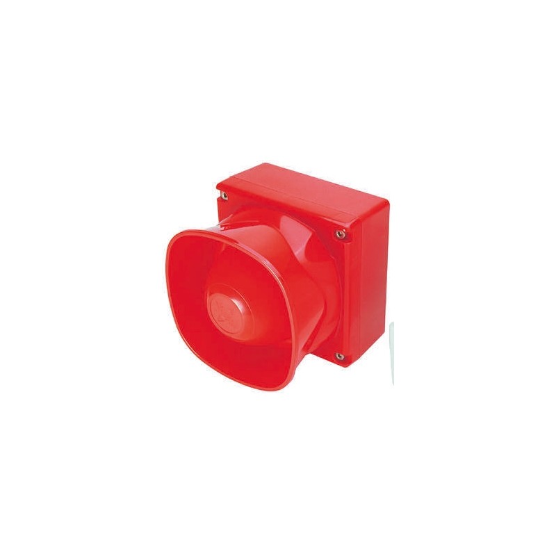 1 pcs - Eaton Surface Mount Electronic Sounder, 9 - 28 V dc, 114dB at 1 m, IP66, DC, 32-Tone