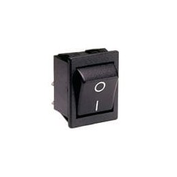 1 pcs : C1350AABB-602AW - Rocker Switches DPST Rocker Switch with Legend