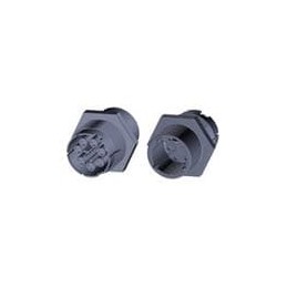 1 pcs : 293687-1 - Lighting Connectors NECTOR M SKT HSG PANEL MOUNT 5P CODE A