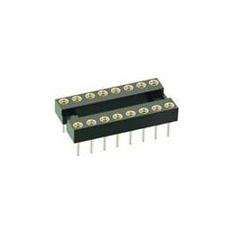 1 pcs : D2828-42 - IC & Component Sockets 28P DR IC SCKT ASSY 2.54MM PITCH