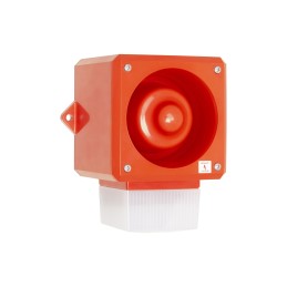 1 pcs - Clifford & Snell YL50 Series Opal Sounder Beacon, 230 V AC, IP66, Fixed Mount, 112dB at 1 Metre