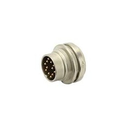 1 pcs : C091 31W105 100 2 - Circular DIN Connectors Male recpt 5 Pin, Front MT