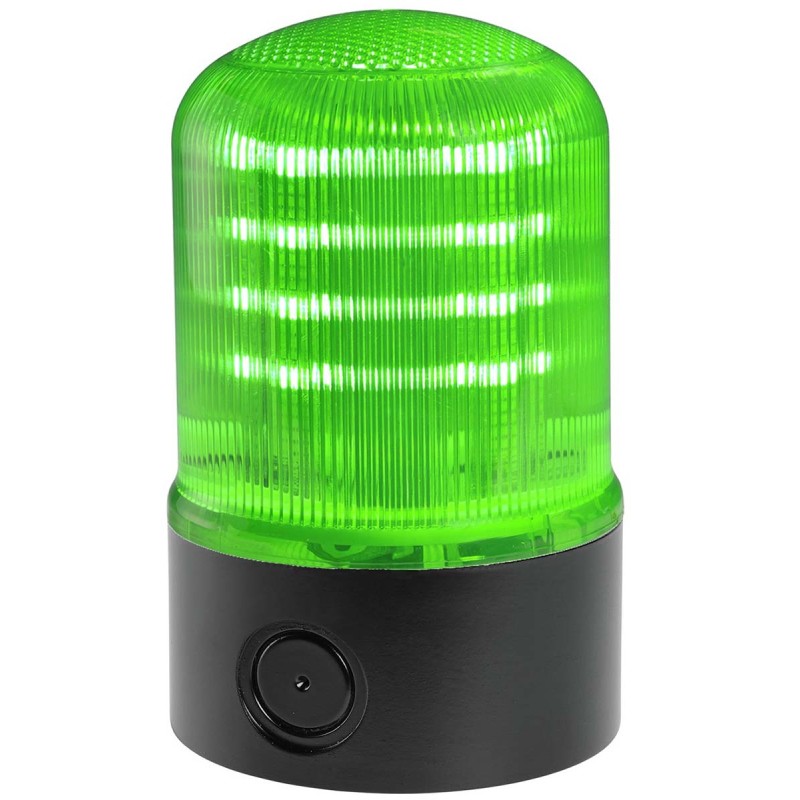 1 pcs - RS PRO Green Multiple Effect Beacon, 120 V, 240 V, Base Mount, LED Bulb