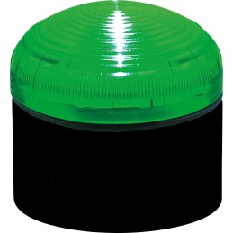 1 pcs - RS PRO Green Multiple Effect Beacon, 12 - 24 V, Screw Mount, LED Bulb, IP66