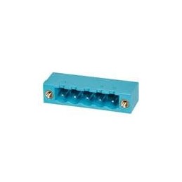 1 pcs : TBP01R1W-508-05BE - Pluggable Terminal Blocks Terminal block, pluggable, w screw lock, 5.08, receptical, 5 pole, blue