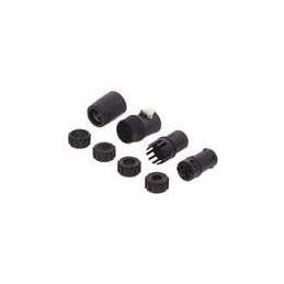 1 pcs : HPT-3-FJ - AC Power Plugs & Receptacles Femal/Outlet Cbl Plg Screw Term, Non-Lock