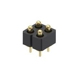 1 pcs : 823-22-004-10-001101 - Headers & Wire Housings STD SPRING-LOADED CONNECTOR