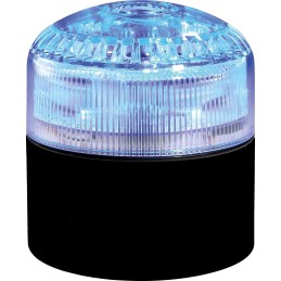 1 pcs - RS PRO Blue Sounder Beacon, 120 - 240 V, IP65, Base Mount, 105dB at 1 Metre