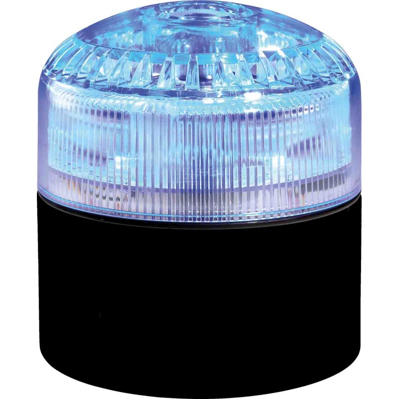 1 pcs - RS PRO Blue Sounder Beacon, 120 - 240 V, IP65, Base Mount, 105dB at 1 Metre