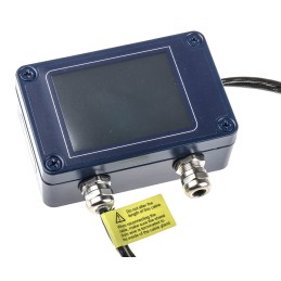 1 pcs - Calex CIRSPMHA201CTCRTMSD mA Output Signal Touch Screen Display Infrared Temperature Sensor, 1m Cable, -20°C to +1000°C