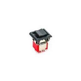 1 pcs : A205J51ZQ0004 - Rocker Switches DPDT MOM BEZEL 5A ROCKER SWITCH