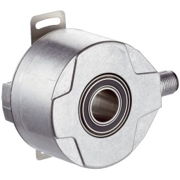 1 pcs - Sick DFS60 Series Incremental Incremental Encoder, 10000ppr ppr, HTL, TTL Signal, Through Hollow Type, 12mm Shaft