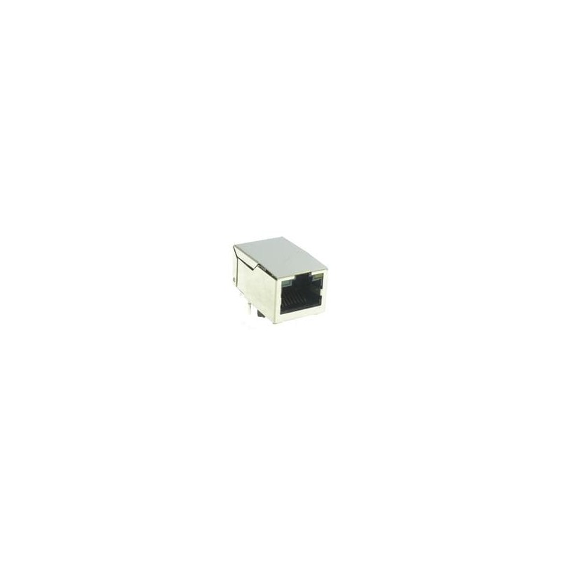 1 pcs : J1026F01PNL - Modular Connectors / Ethernet Connectors 1X1TAB UP W/LEDS