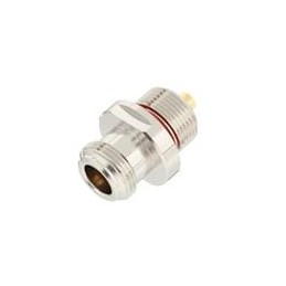 1 pcs : 73386-1640 - RF Adapters - Between Series N JK TO MCX JK IP68 BULKHD MNT THREADIN