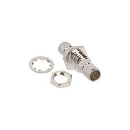 1 pcs : 142249-75 - RF Adapters - In Series SMB BLKHD JACK-JACK ADAPTER NICKEL MINI