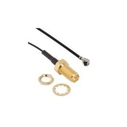 1 pcs : 336314-12-0150 - RF Cable Assemblies SMA RP BH Jk-AMC Plg 1.13mm cable, 150 m