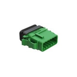 1 pcs : ATM06-12SC-SR1GN - Automotive Connectors 12 Pin Plug Pos C w/Strn Rlf