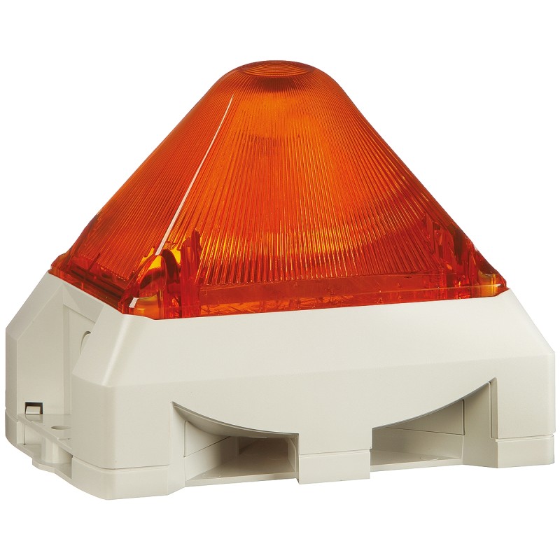 1 pcs - Pfannenberg PY X-MA-05 Series Amber Sounder Beacon, 24 V ac/dc, Base Mount, 100dB at 1 Metre