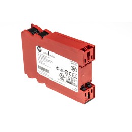 1 pcs - Rockwell Automation Single-Channel Light Beam/Curtain, Safety Switch/Interlock Safety Relay, 24V ac/dc, 2 Safety