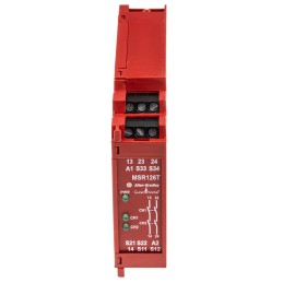 1 pcs - Rockwell Automation Single-Channel Light Beam/Curtain, Safety Switch/Interlock Safety Relay, 24V ac/dc, 2 Safety