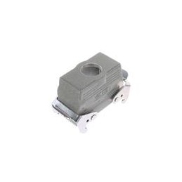 1 pcs : T1260162121-000 - Heavy Duty Power Connectors Low Construction Hood PG21 Top Entry