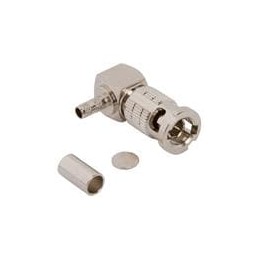 1 pcs : 034-1061 - RF Connectors / Coaxial Connectors HD BNC RIGHT ANGLE CONNECTOR