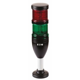 1 pcs - Eaton Red/Green Signal Tower, 2 Lights, 24 V ac/dc, Base Mount