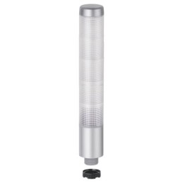 1 pcs - Werma Kompakt 37 Series Multicolour Buzzer Signal Tower, 5 Lights, 24 V ac/dc, Base Mount
