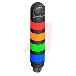 1 pcs - Banner TL50 Series Red/Green/Yellow Signal Tower, 3 Lights, 18 - 30 V dc, Versatile Mount