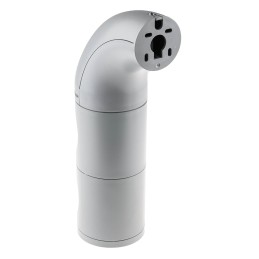 1 pcs - Werma 894 Series Clear Signal Tower, 2 Lights, 115 - 230 V ac, Tube, Wall Mount