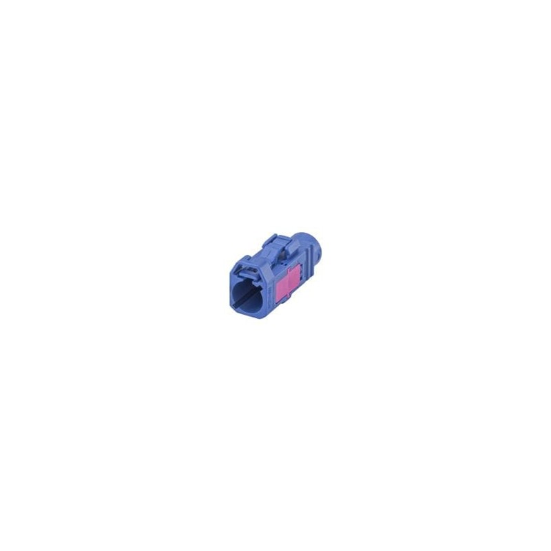 1 pcs : 59Z113-000C - RF Connector Accessories Plastic housing Jack Straight C Blue