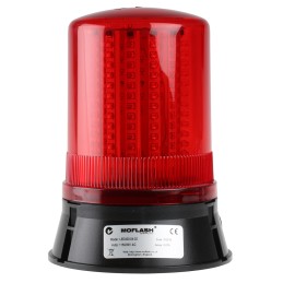 1 pcs - Moflash LED400 Series Red Multiple Effect Beacon, 115 - 230 V, Surface Mount, LED Bulb