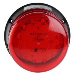 1 pcs - Moflash LED400 Series Red Multiple Effect Beacon, 115 - 230 V, Surface Mount, LED Bulb