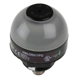 1 pcs - Banner K50L Series Green, Red, Yellow Sounder Beacon, 18 - 30 V dc, IP50, Base Mount, 75dB at 1 Metre