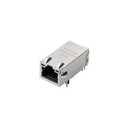 1 pcs : TMJY606DYDZ4NL - Modular Connectors / Ethernet Connectors CONN JACK 1PORT 10G PoE ULTRA