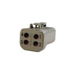 1 pcs : DTP06-4S-E003 - Automotive Connectors DTP PLUG ASM