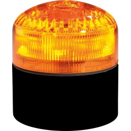 1 pcs - RS PRO Amber Sounder Beacon, 12 - 24 V, IP65, Base Mount, 105dB at 1 Metre