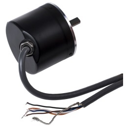 1 pcs - Omron E6C2 Series Incremental Incremental Encoder, 1000 ppr, Open Collector Signal, Solid Type, 6mm Shaft